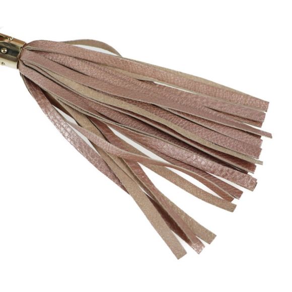 Gucci Soho Shoulder Bag Leather Pink Tassel - Picture 6 of 9